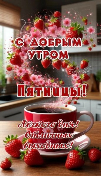 С добрым утром пятницы