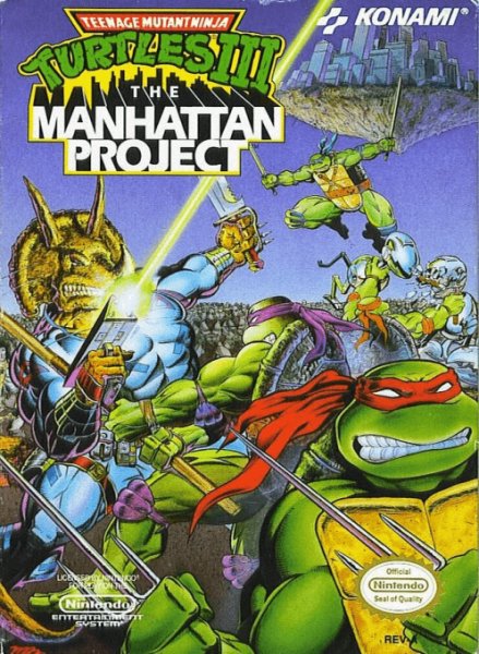 Teenage Mutant Ninja Turtles III - Manhattan Project U T Rus