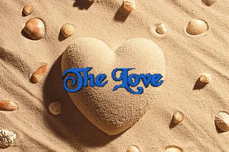 The Love Песчаные сердечки