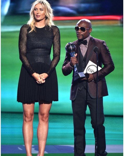 М. Шарапова и Флойд Мейвезер