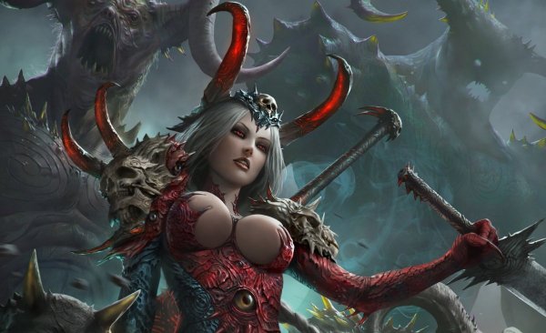 Фэнтези - девушки обои ПК