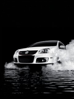 White car анимация