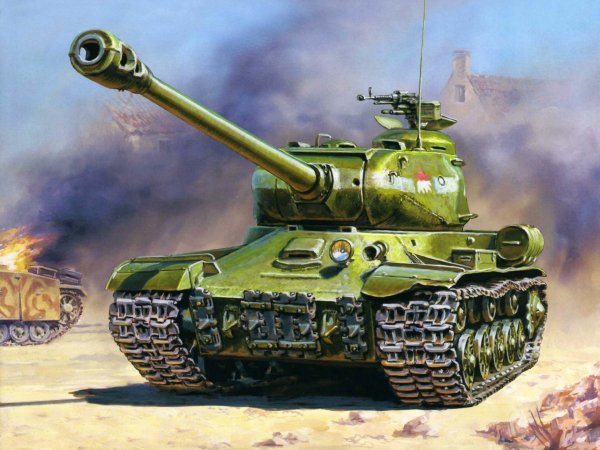 Archive Miscellaneous Heavy tank JS-2 086866