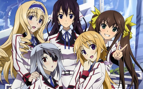 Японское аниме Infinite Stratos..file