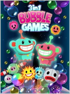 3 In 1 Bubble Games 128x160