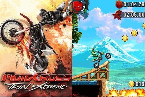 motocross trial extreme
