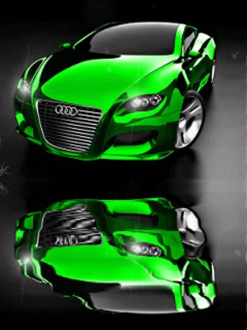 Зеленая AUDI