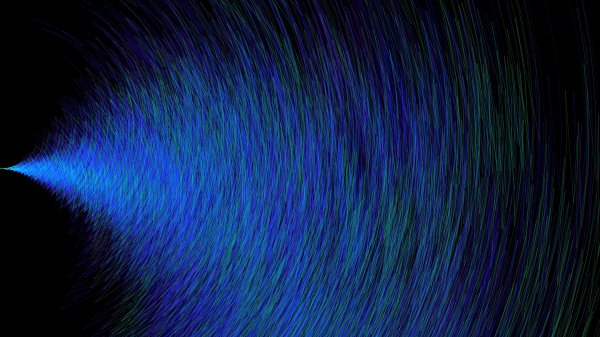 abstract blue 4k hd 2