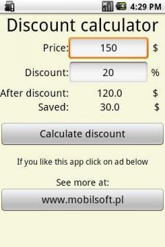 DiscountCalc