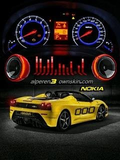 ferrari car speed спидометр