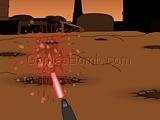 Shooting Gungan