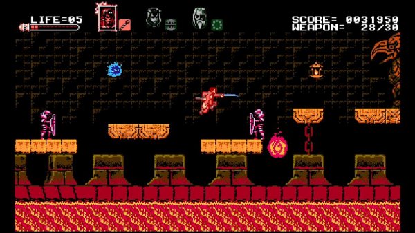 Bloodstained Curse of the Moon (Castlevania)