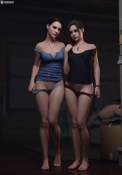 Jill Valentine and Claire Redfield, Resident evil