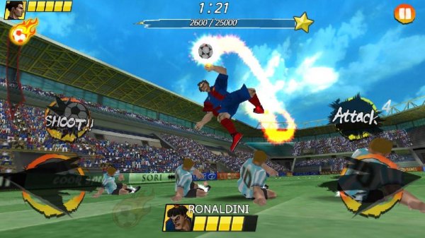 Football King Rush v1.6.04 [Mod MoneyBal