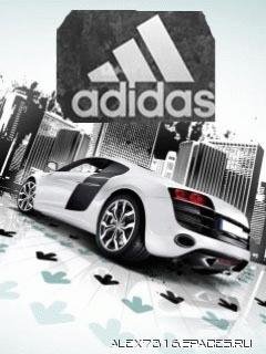 Audi R8 and adidas