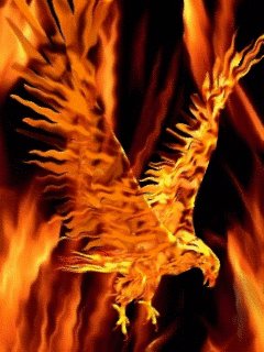 Орел пламя анимация