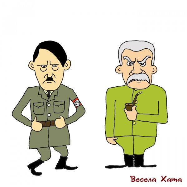 Гитлер и Сталин