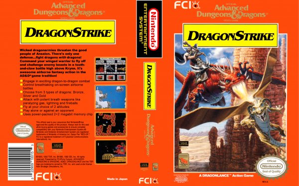 Nes adddragonstrike 2