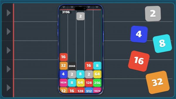 MergeCube Игра в стиле 2048