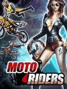 3D Moto Riders 240x400 Touch