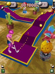 3D Namco Arcade Golf 240x320 se