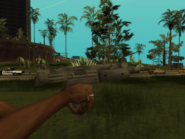 Uzi на замену micro uzi для GTA San Andreas