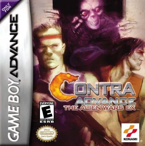 Contra Advance the Alien wars ex (GBA)