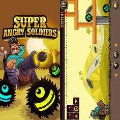 Super Angry Soldiers 24x32