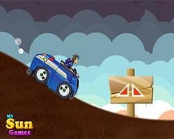 Paw Patrol Car Race
