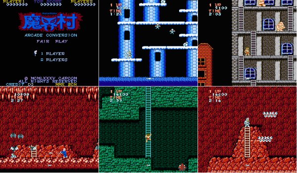Makaimura Arcade Conversion - Fair Play (Hack by LANCUSTER)