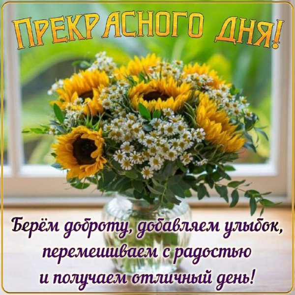 Прекрасного дня