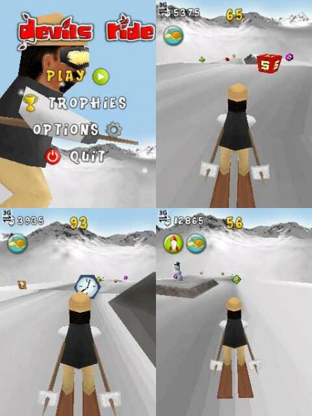 Devils Ride 3D 240х320