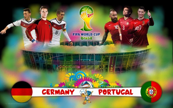 Germany vs. Portugal at the World Cup i