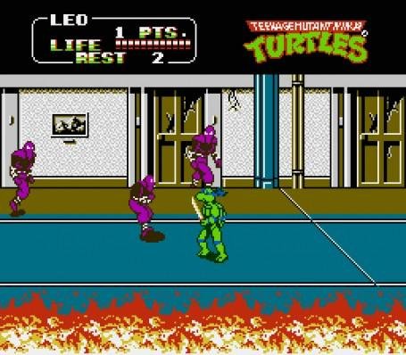 Teenage Mutant Ninja Turtles 2 - The Arcade Ga