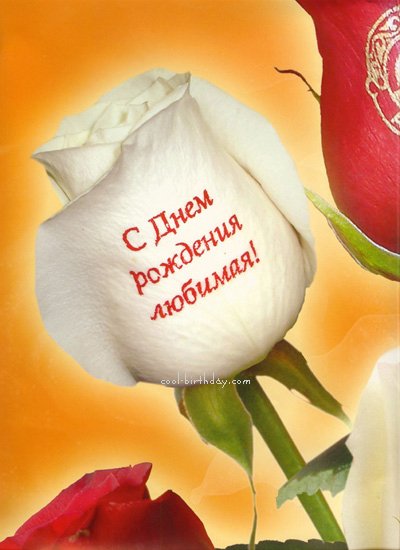 С днем Рождения Любимая!