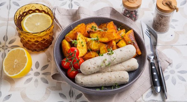 Домашние сосиски из куриного филе