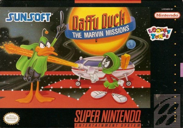 Daffy Duck-The Marvin Missions (super nintendo)