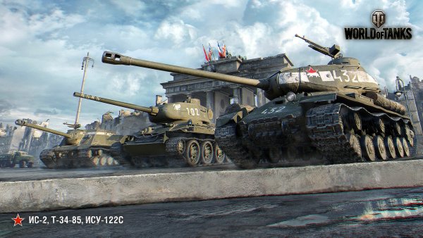 Обои-world-of-tanks-ИС-2