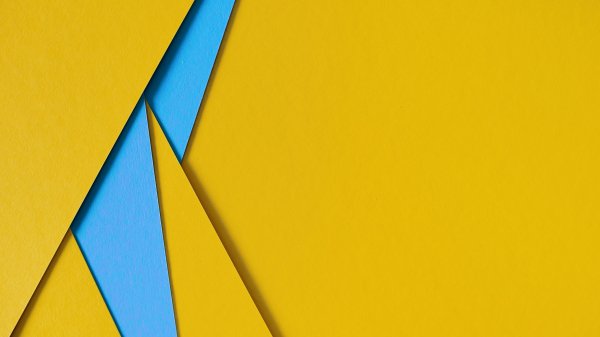 Yellow-blue-geometry-shapes-background