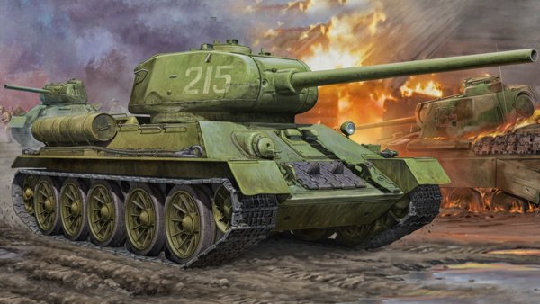 t-34-85-tank-ww2-war-art