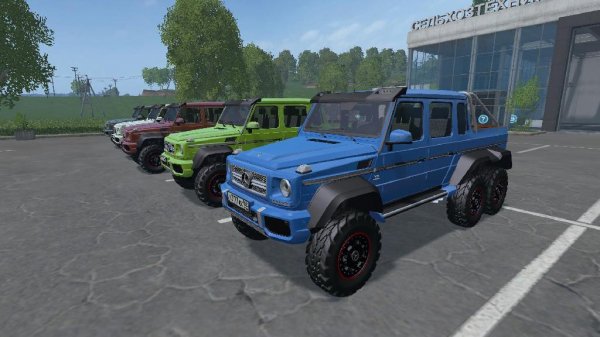 G65 AMG 6x6 v2
