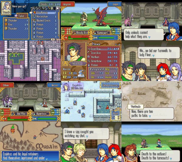 Fire Emblem VII - Dream of Five (MOD)[ENG]