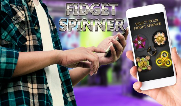 Fidget Spinner Simulator 2017-Hand Spinner 4 Free v 1.0
