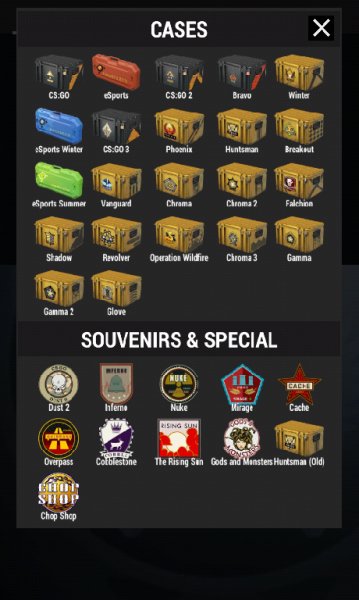 Кейсы cs go