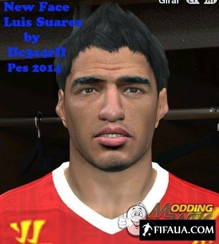New Face Luis Suarez by IIc3s4rII pes201
