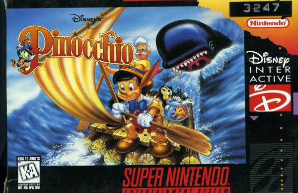 Pinocchio.<SNES>