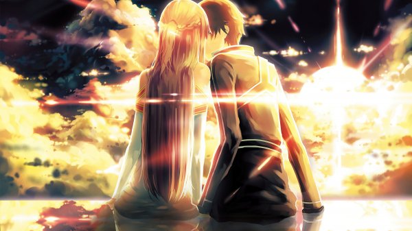 Asuna Yuuki Kirito Sword Art Online
