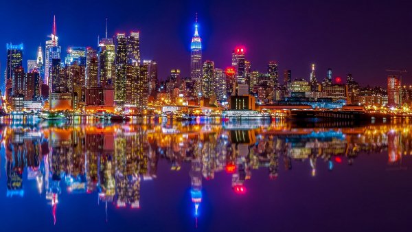 new-york-city-manhattan-hudson-river-niu-iork-mankhetten-rek