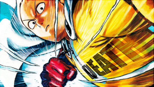 one punch man saitama wallpaper 02 by dr