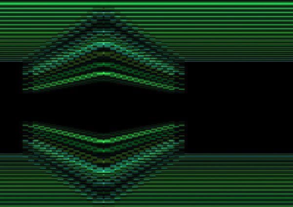 Abstraction-green-geometry-lines